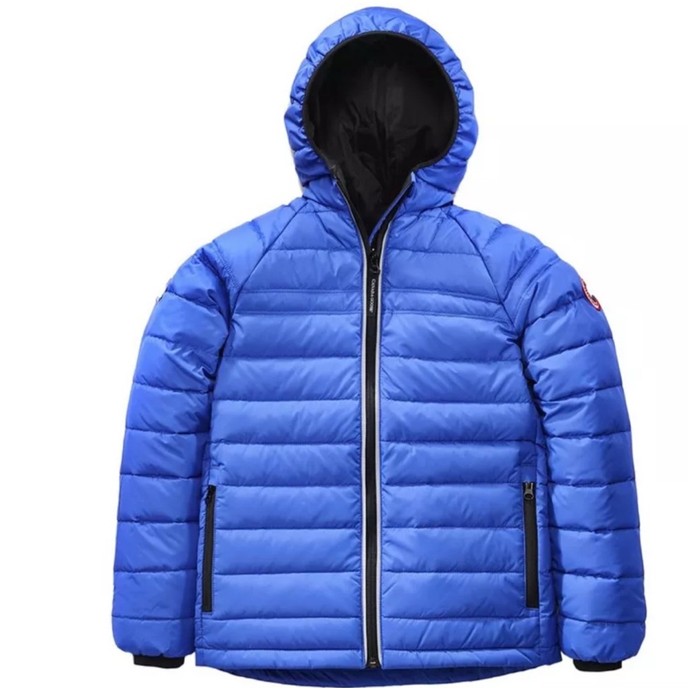 Canada Goose Boys Large Sherwood Hoody in PBI Blue